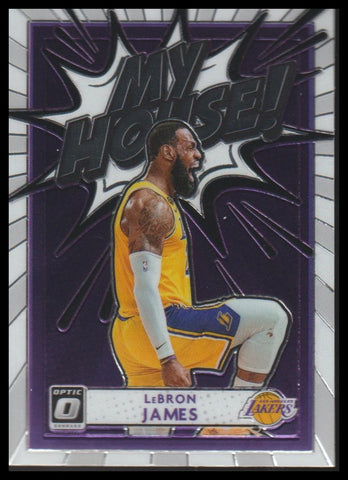 2020-21 Donruss Optic #4 LeBron James My House