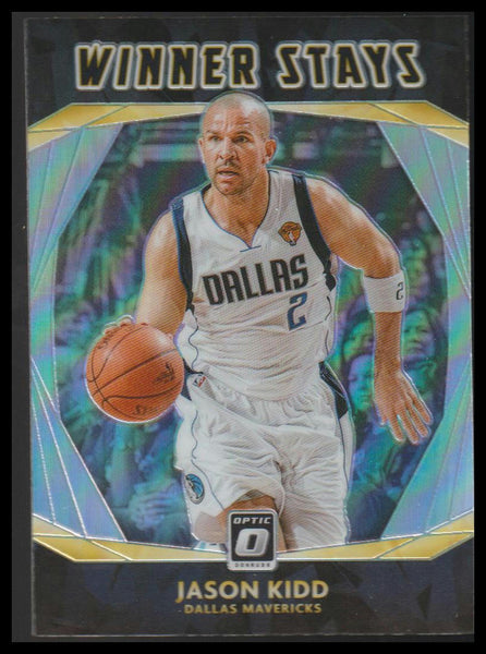 2020-21 Donruss Optic #12 Jason Kidd Winner Stays Holo