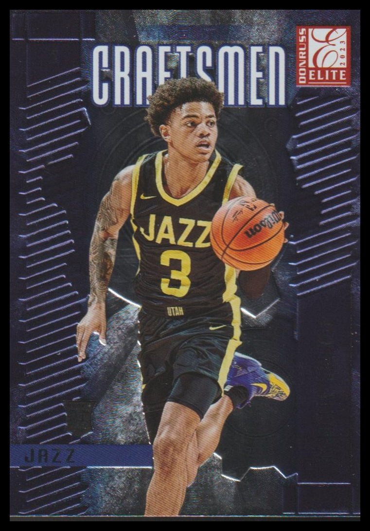 2023-24 Donruss Elite #19 Keyonte George Craftsmen