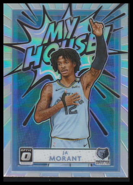 2020-21 Donruss Optic #3 Ja Morant My House Holo