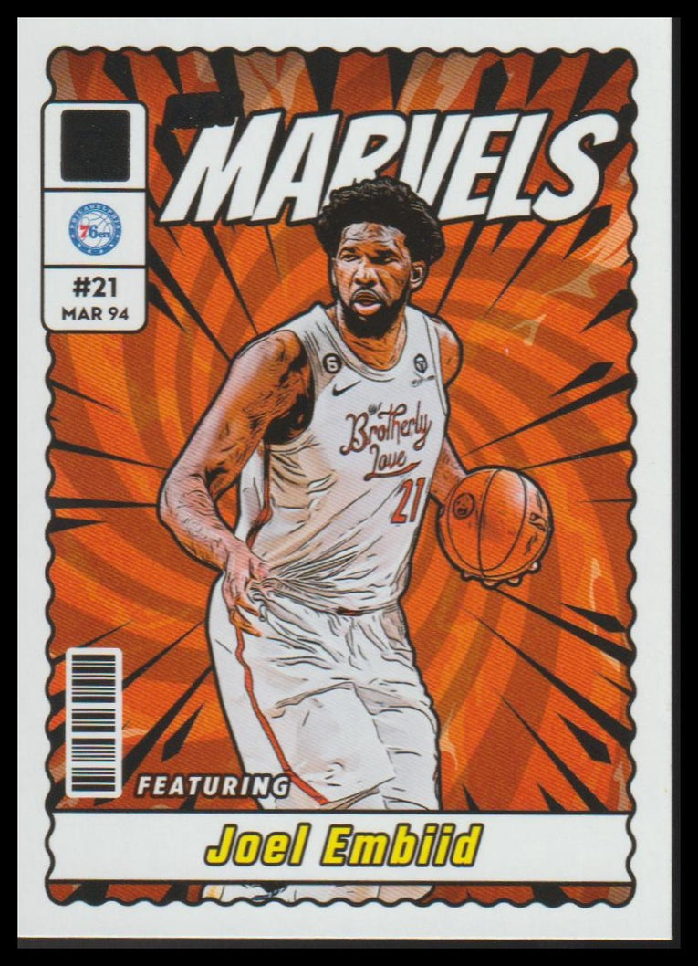 2023-24 Donruss #2 Joel Embiid Net Marvels