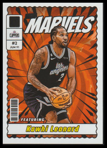 2023-24 Donruss #11 Kawhi Leonard Net Marvels