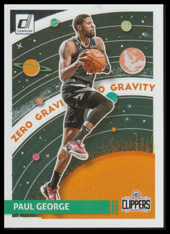 2023-24 Donruss #8 Paul George Zero Gravity