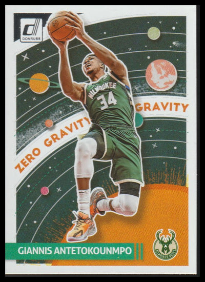 2023-24 Donruss #7 Giannis Antetokounmpo Zero Gravity