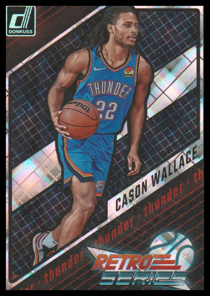 2023-24 Donruss #9 Cason Wallace Retro Series Diamond