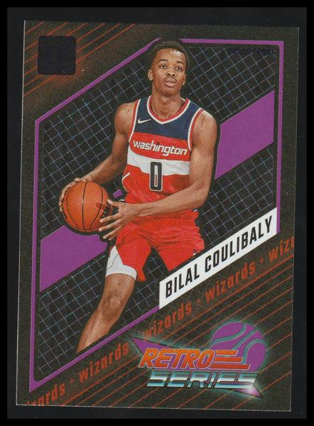 2023-24 Donruss #10 Bilal Coulibaly Retro Series Purple Press Proof