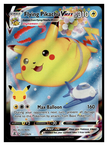 Celebrations #007/025 Flying Pikachu VMAX