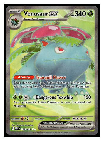 SV: Scarlet & Violet 151 #182/165 Venusaur ex