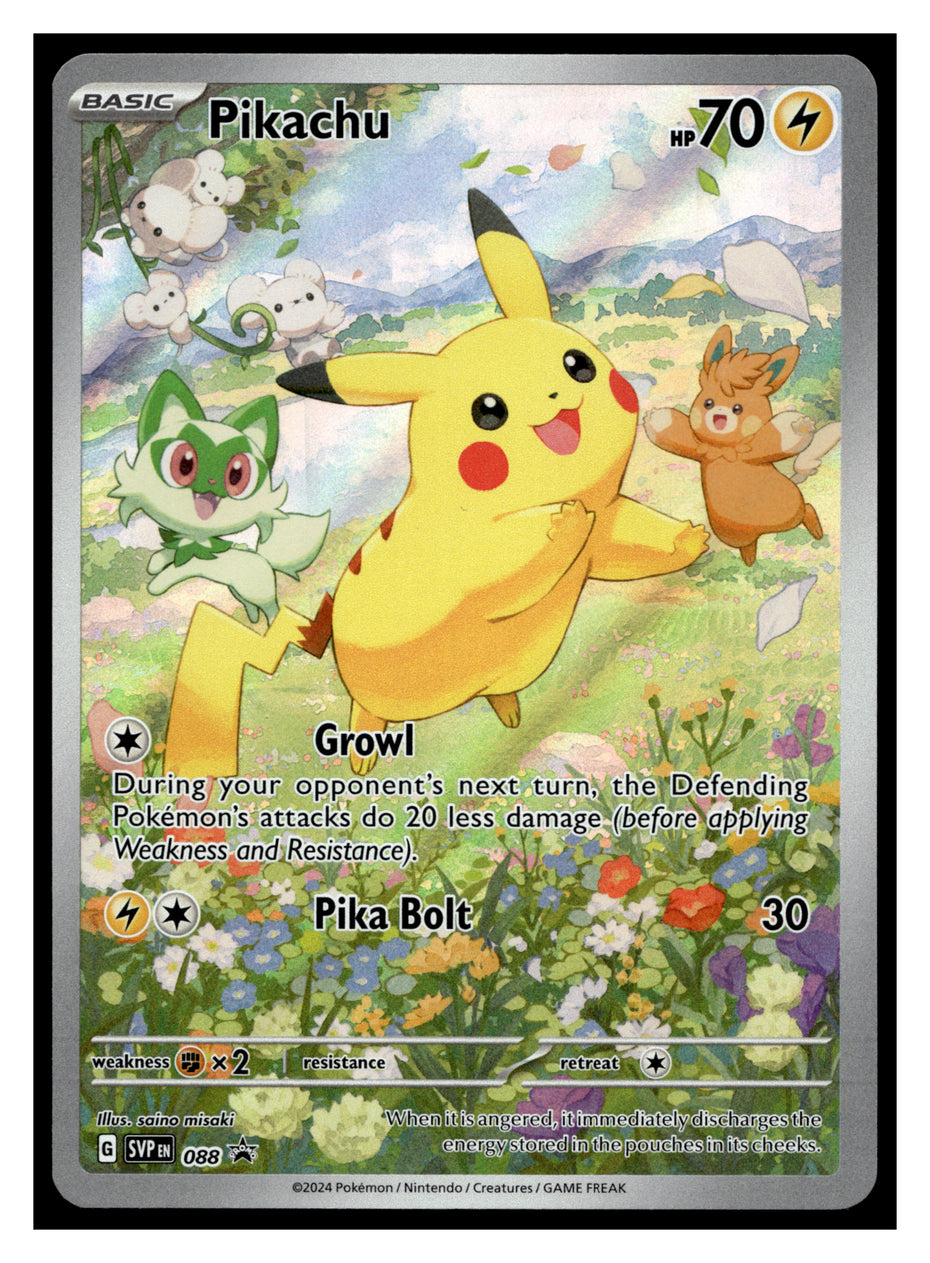 SV: Scarlet & Violet Promo Cards #088 Pikachu