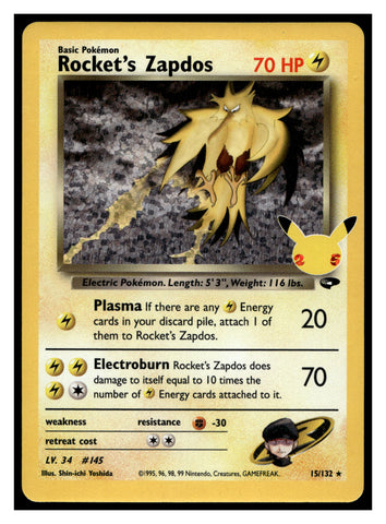 Celebrations: Classic Collection #15/132 Rocket's Zapdos