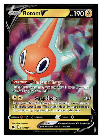 
Crown Zenith #045/159 Rotom V