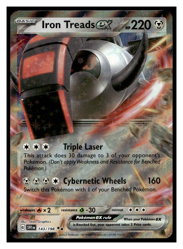 
SV01: Scarlet & Violet Base Set #143/198 Iron Treads ex