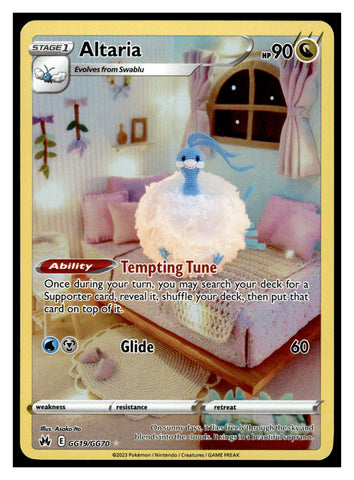 Crown Zenith: Galarian Gallery #GG19/GG70 Altaria