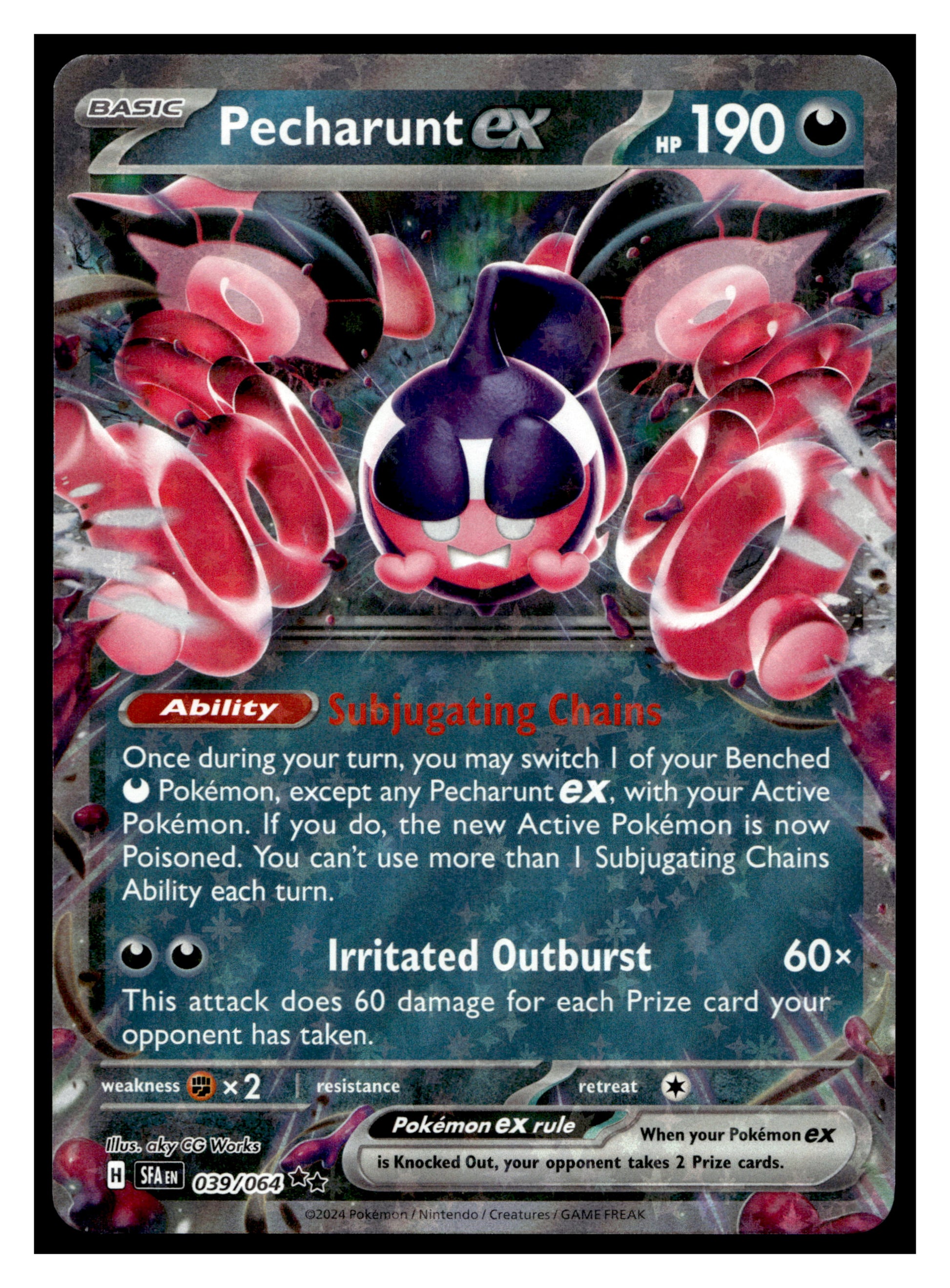 SV: Shrouded Fable #039/064 Pecharunt ex Holo 574