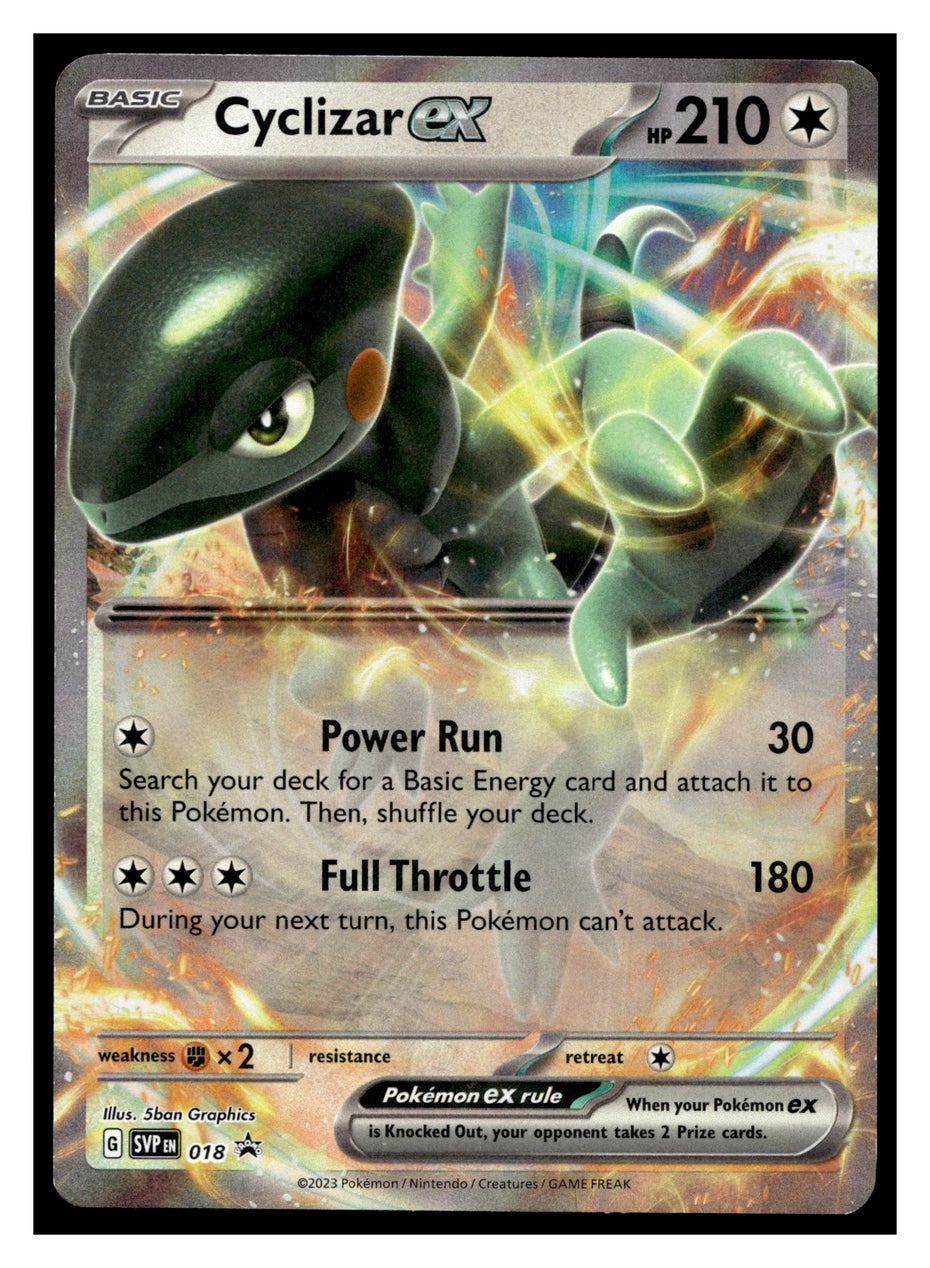 SV: Scarlet & Violet Promo Cards #018 Cyclizar ex