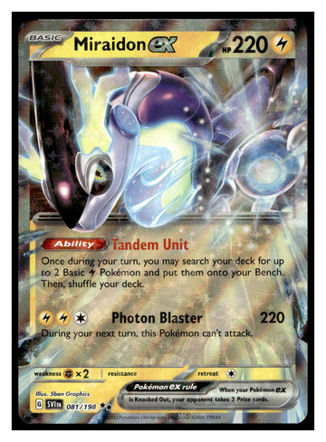 
SV01: Scarlet & Violet Base Set #081/198 Miraidon ex