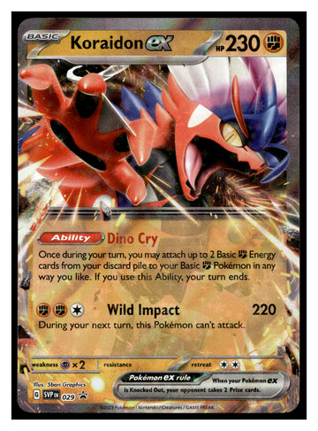 
SV: Scarlet & Violet Promo Cards #029 Koraidon ex