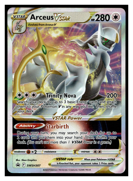 SWSH: Sword & Shield Promo Cards #SWSH307 Arceus VSTAR