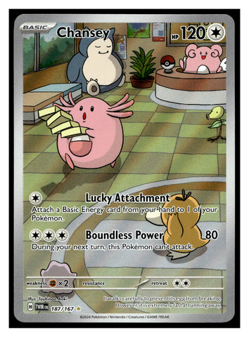 SV06: Twilight Masquerade #187/167 Chansey