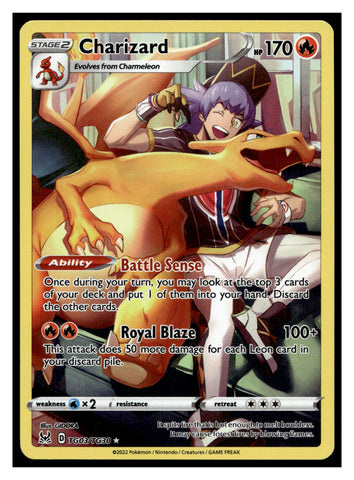 SWSH11: Lost Origin Trainer Gallery #TG03/TG30 Charizard