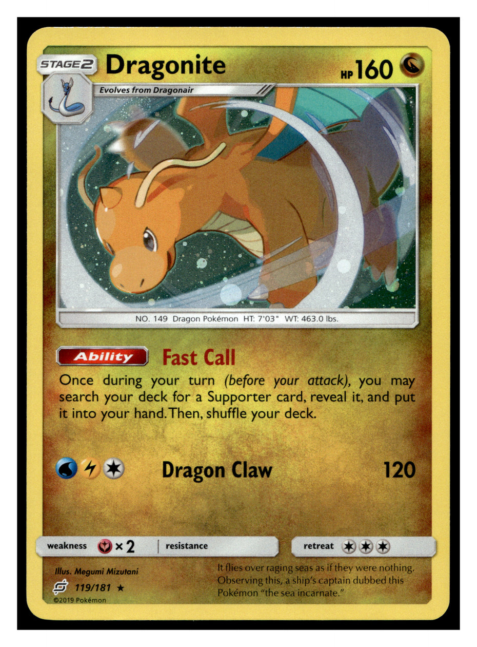 Miscellaneous Cards & Products #119/181 Dragonite