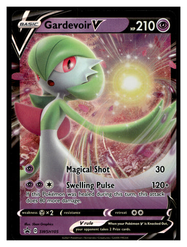 SWSH: Sword & Shield Promo Cards #SWSH105 Gardevoir V