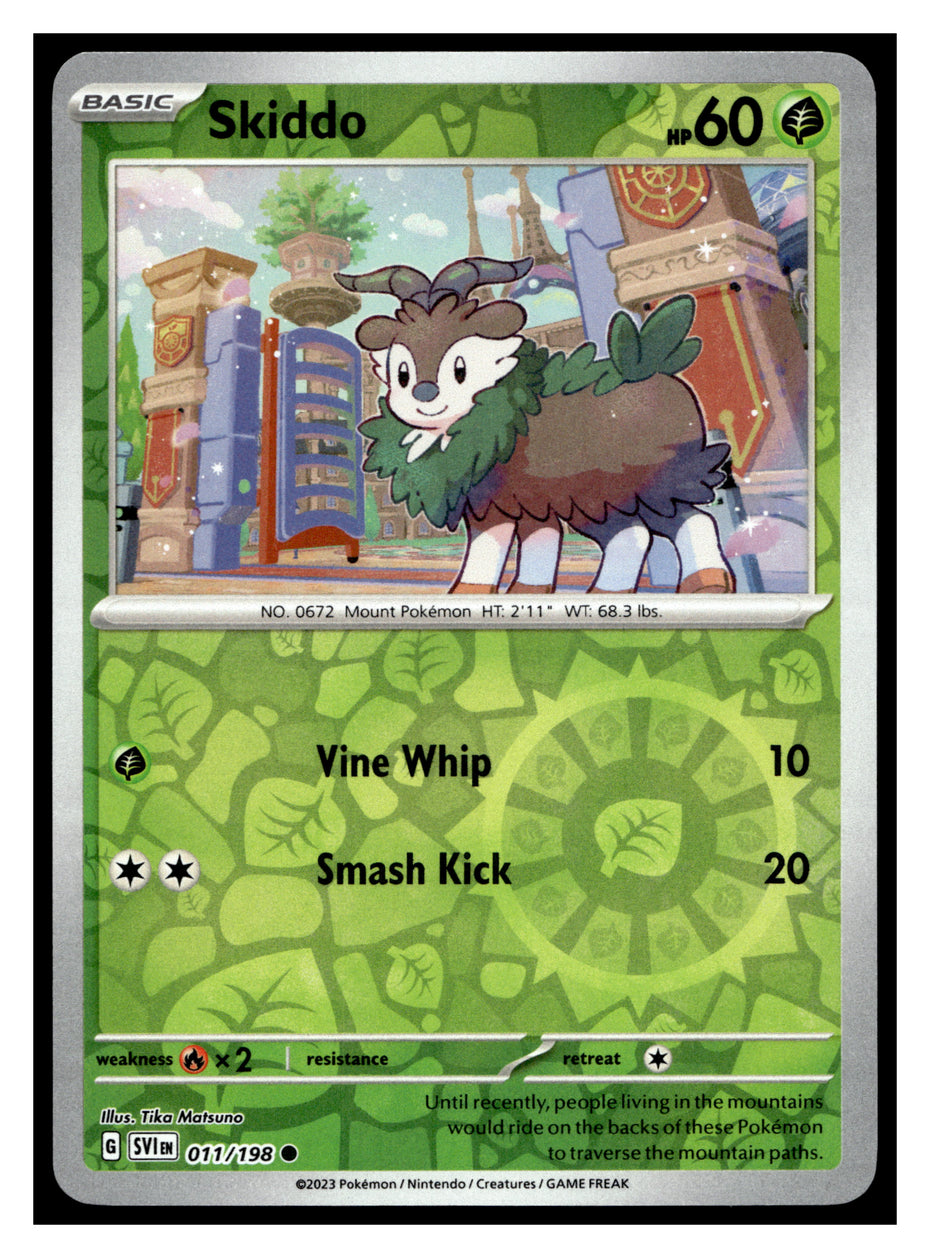 SV01: Scarlet & Violet Base Set #011/198 Skiddo