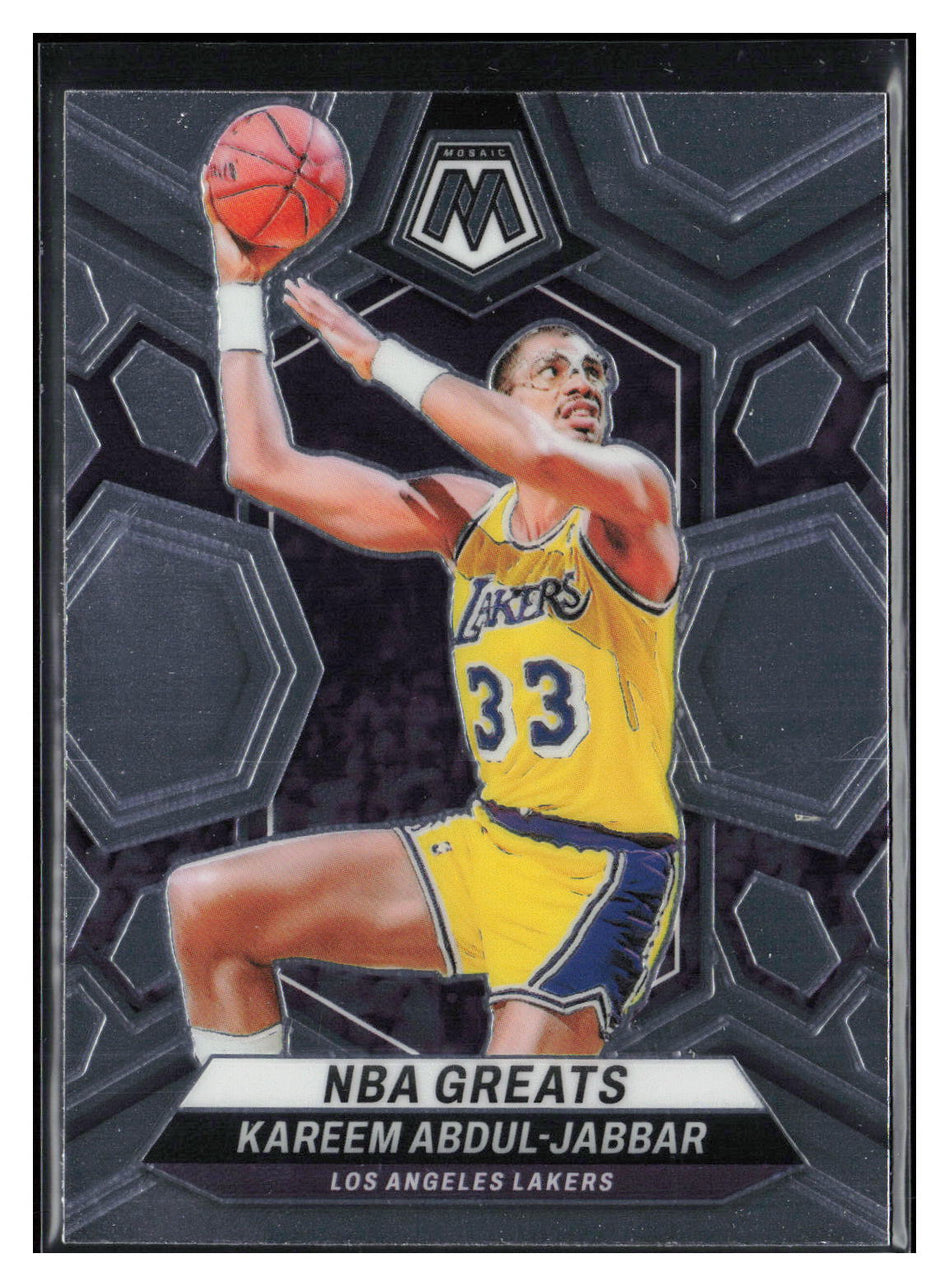 2023-24 Panini Mosaic #299 Kareem Abdul-Jabbar