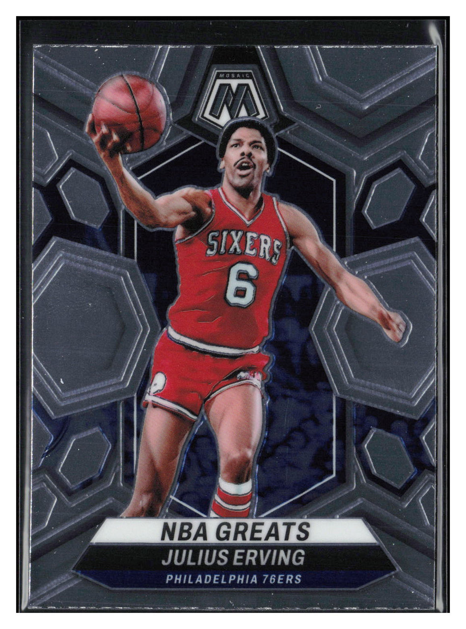 2023-24 Panini Mosaic #292 Julius Erving