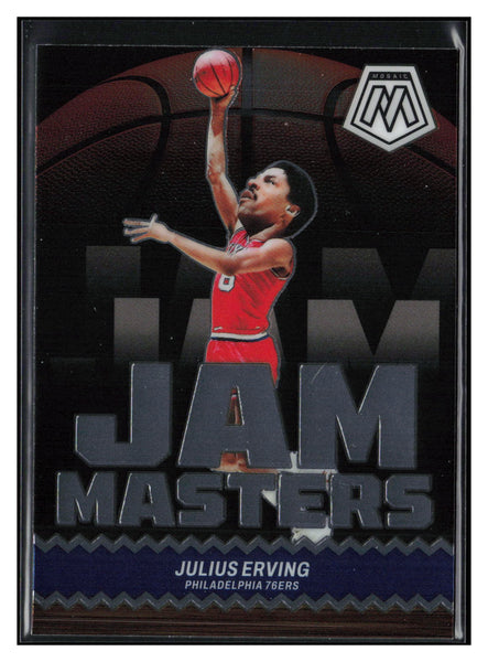 2023-24 Panini Mosaic #9 Julius Erving Jam Masters