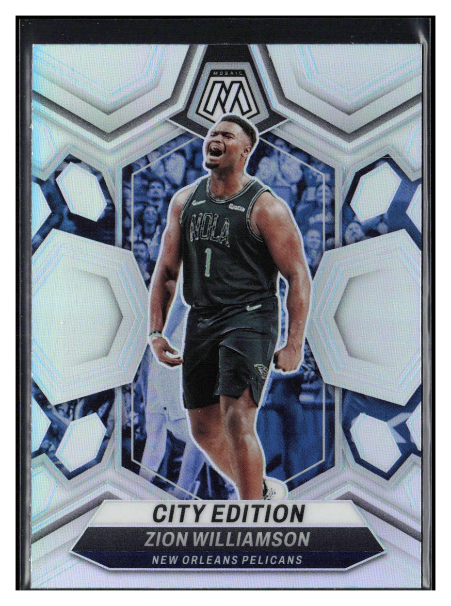 2023-24 Panini Mosaic #271 Zion Williamson Silver