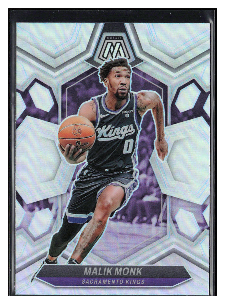 2023-24 Panini Mosaic #39 Malik Monk Silver