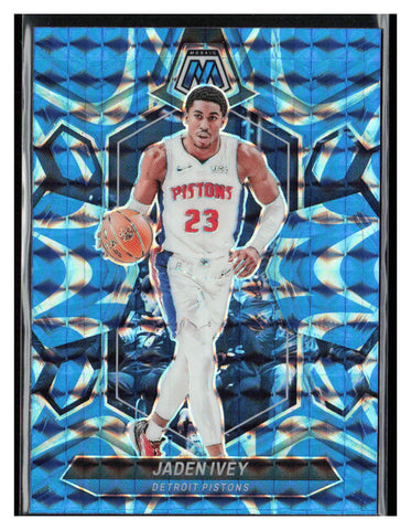 2023-24 Panini Mosaic #137 Jaden Ivey Reactive Blue