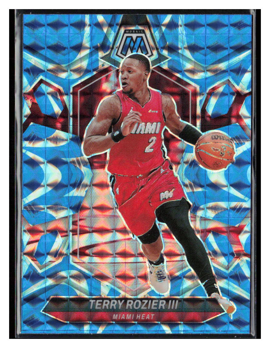 2023-24 Panini Mosaic #139 Terry Rozier III Reactive Blue