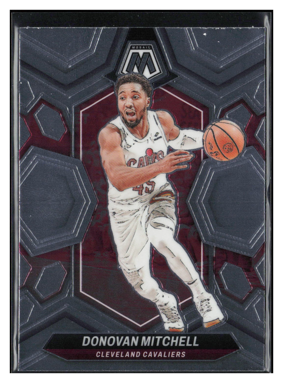 2023-24 Panini Mosaic #143 Donovan Mitchell