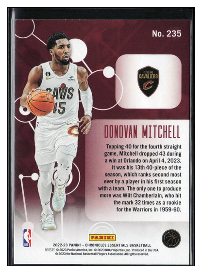 2022-23 Panini Chronicles #235 Donovan Mitchell