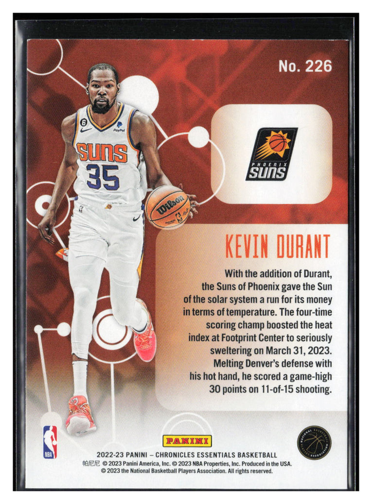 2022-23 Panini Chronicles #226 Kevin Durant