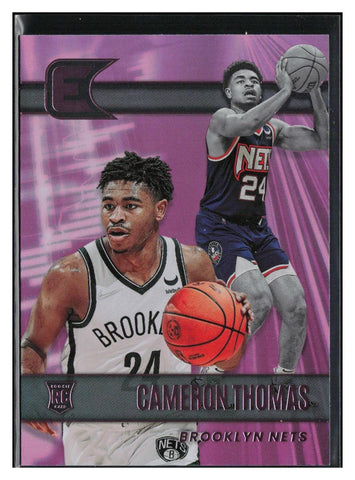 2021-22 Panini Chronicles #317 Cameron Thomas Pink