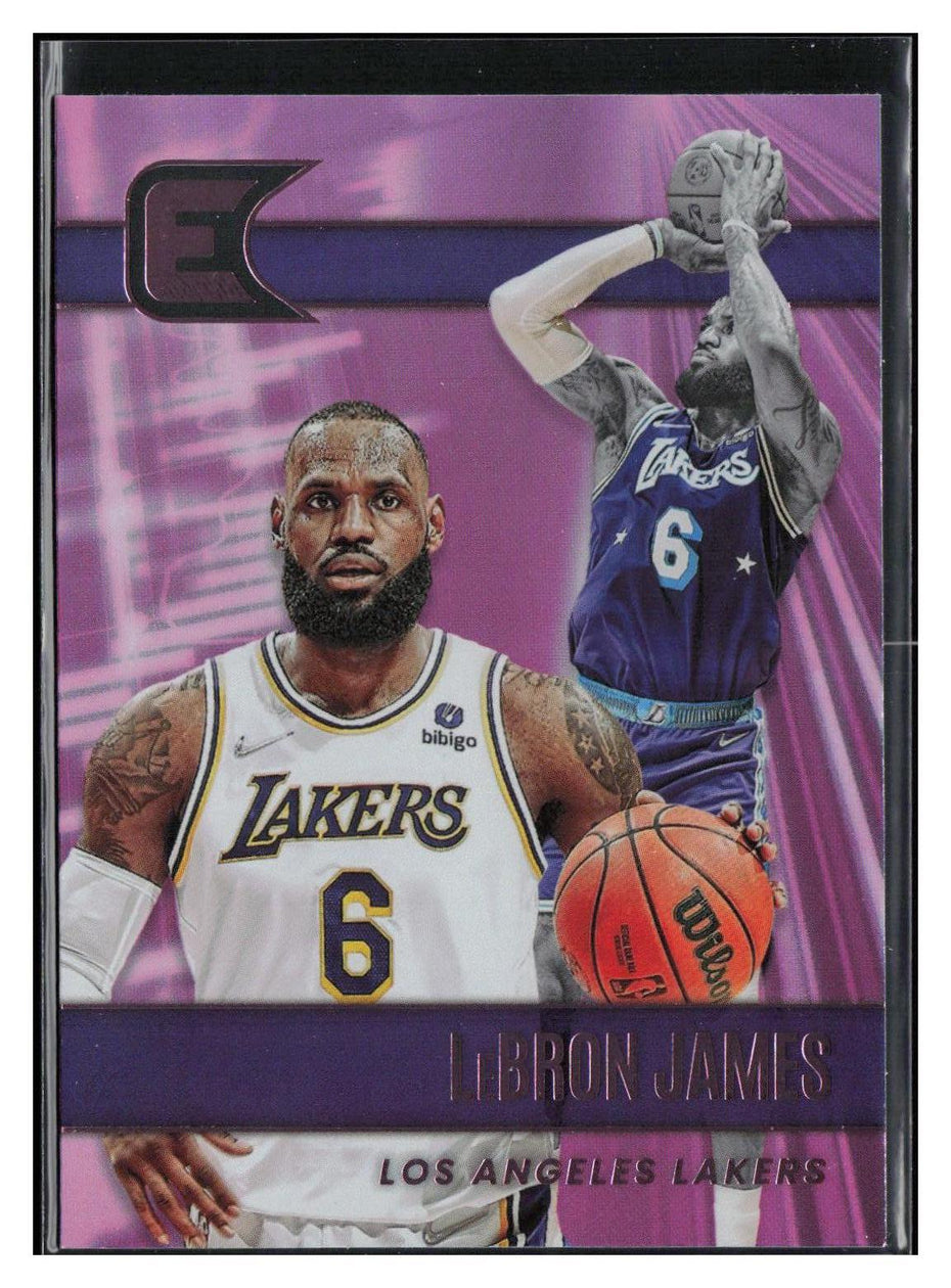 2021-22 Panini Chronicles #302 LeBron James Pink