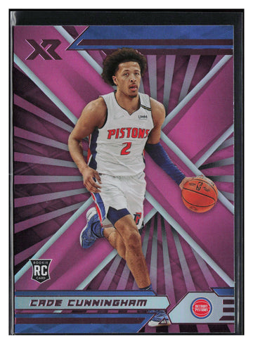 2021-22 Panini Chronicles #377 Cade Cunningham Pink