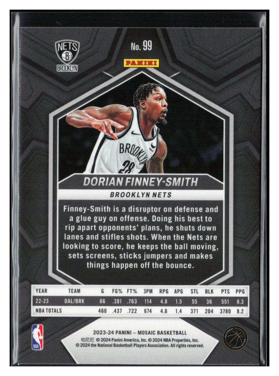 2023-24 Panini Mosaic #99 Dorian Finney-Smith