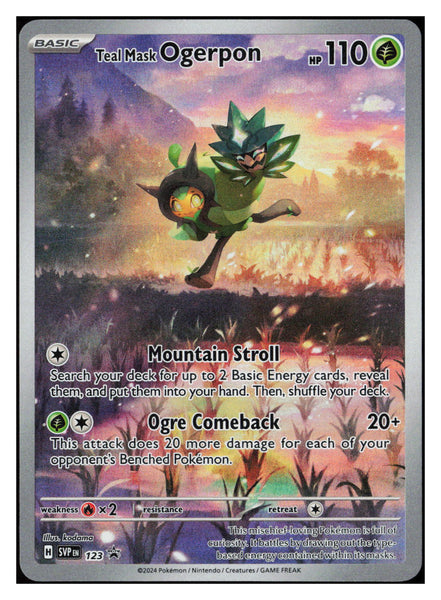 SV: Scarlet & Violet Promo Cards #123 Teal Mask Ogerpon