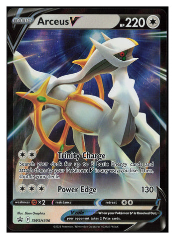 SWSH: Sword & Shield Promo Cards #SWSH306 Arceus V