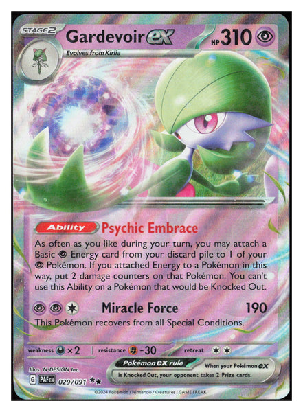 SV: Paldean Fates #029/091 Gardevoir ex