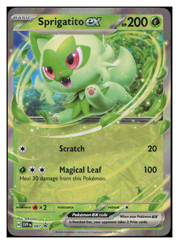 SV: Scarlet & Violet Promo Cards #087 Sprigatito ex