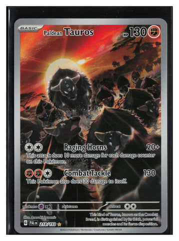 SV02: Paldea Evolved #218/193 Paldean Tauros