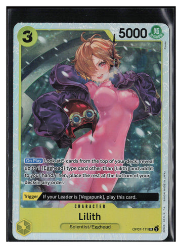 
One Piece: 500 Years In The Future #OP07-111 SR Lilith