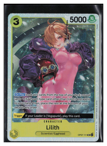 One Piece: 500 Years In The Future #OP07-111 SR Lilith