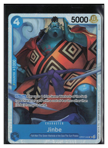 One Piece: 500 Years In The Future #OP07-045 SR Jinbe