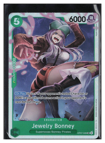 
One Piece: 500 Years In The Future #OP07-026 SR Jewelry Bonney